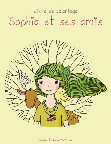 Livre de coloriage Sophia et ses amis 1