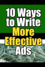 10 Ways to Write More Effective Ads