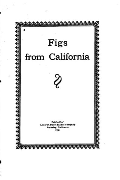 Figs from California