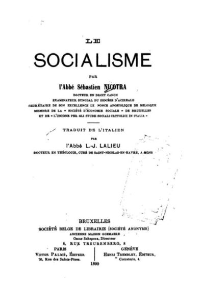 Le socialisme