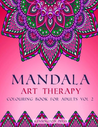 Mandala Art Therapy: Colouring Book for Adults by Kensington Press