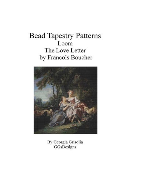 Bead Tapestry Patterns Loom The Love Letter by Francois Boucher