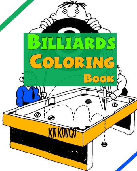 Billiards Coloring Book