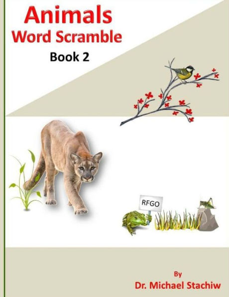 Animals Word Scramble: Book 2