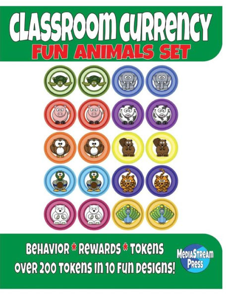 Classroom Currency: Fun Animals Set
