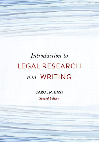 Introduction to Legal Research and Writing