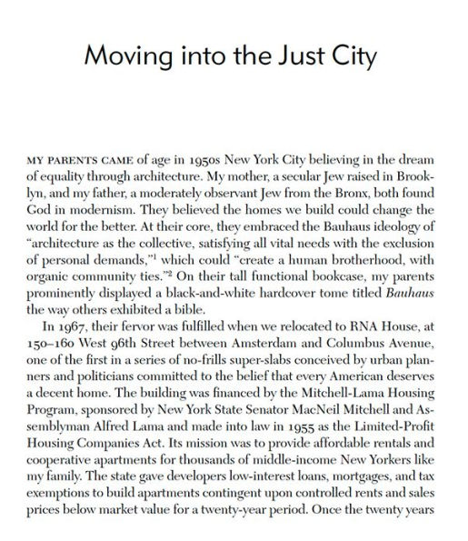 Just City: Growing Up on the Upper West Side When Housing Was a Human Right