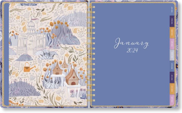 2024 High Note ® Garden Bee Deluxe Hardcover 17-Month Planner by Rae  Ritchie