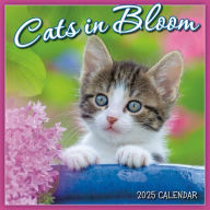 Title: 2025 Cats in Bloom Mini Calendar