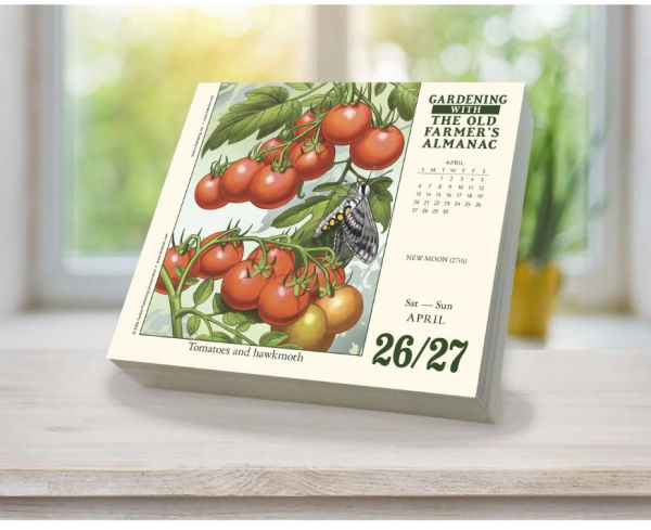 2025 Old Farmer's Almanac Boxed Daily Calendar