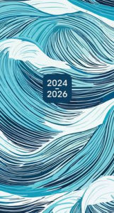 Title: 2025 Ocean Swell Checkbook/2 Year Pocket Planner