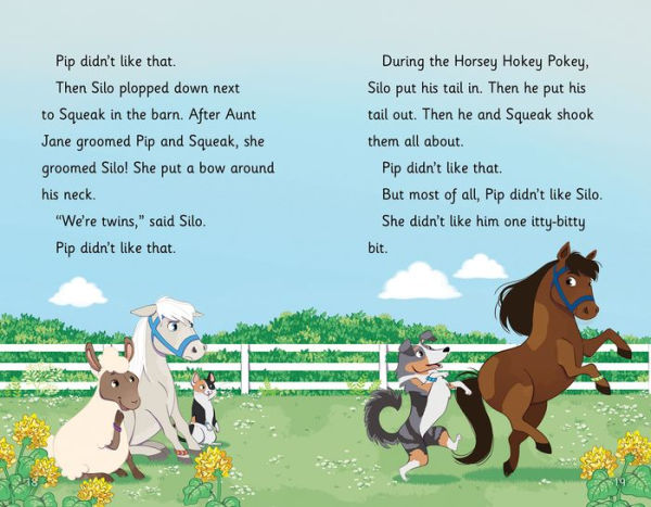 Pip & Squeak the Miniature Horses