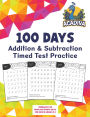 100 Days of Addition and Subtraction Timed Test Practice (0-20): with Sports Facts for Kids in Grades K-2