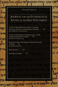 Title: Journal for the Evangelical Study of the Old Testament, 5.2, Author: Stephen J Andrews