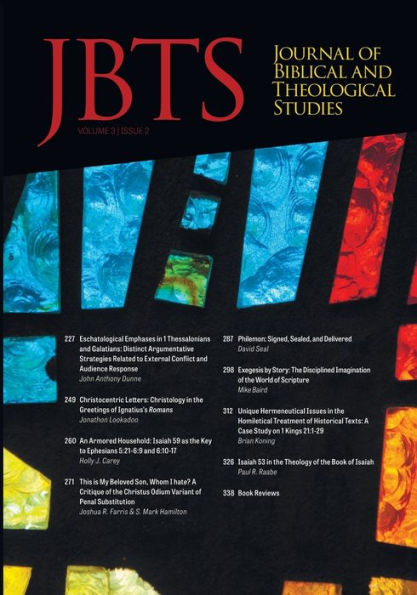 Journal of Biblical and Theological Studies