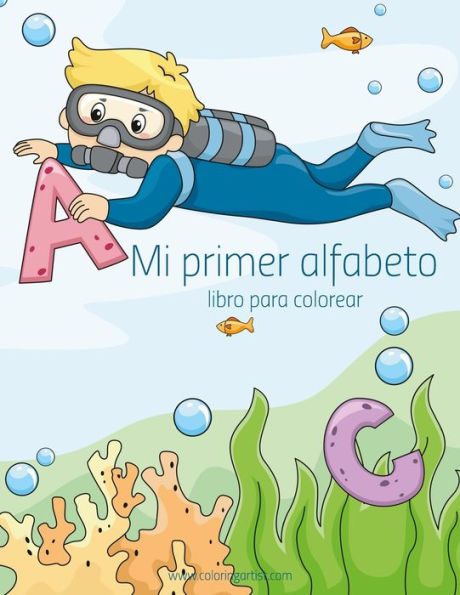 Mi primer alfabeto libro para colorear 1