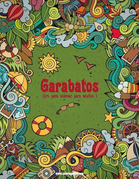 Garabatos libro para colorear para adultos 1