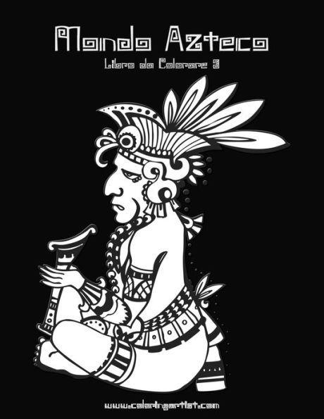 Mondo Azteco Libro da Colorare 3