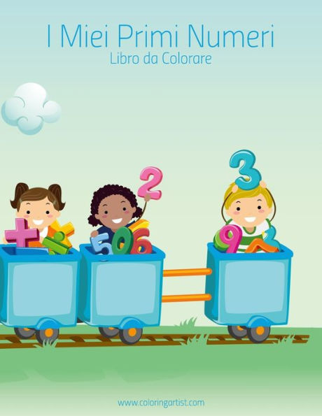 I Miei Primi Numeri Libro da Colorare 1