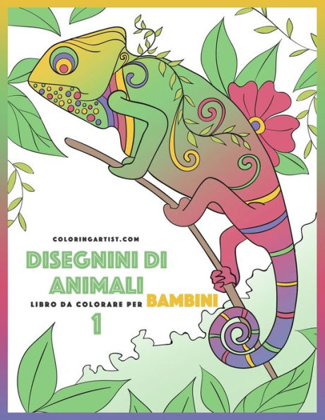 Disegnini di Animali Libro da Colorare per Bambini 1