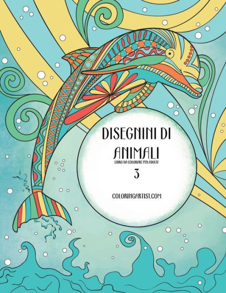 Disegnini di Animali Libro da Colorare per Adulti 3