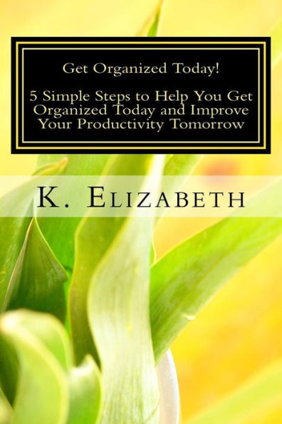 Get Organized Today!: 5 Simple Steps to Help You Get Organized Today and Improve Your Productivity Tomorrow