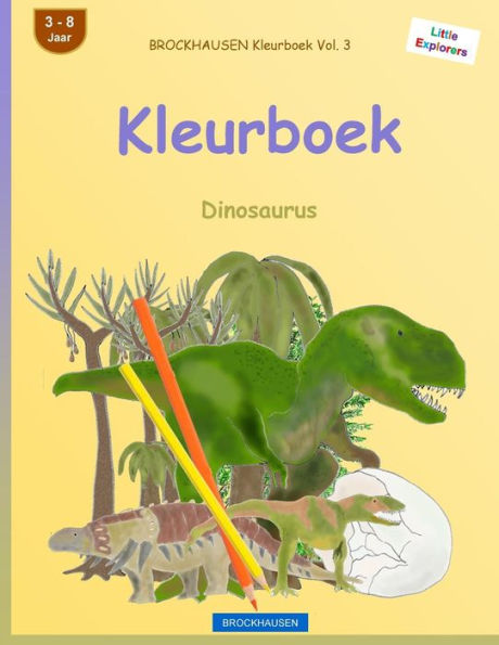 BROCKHAUSEN Kleurboek Vol. 3 - Kleurboek: Dinosaurus