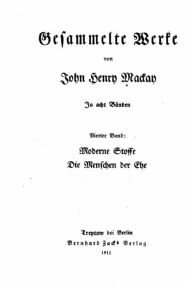 Title: Gesammelte Werke, Author: John Henry MacKay