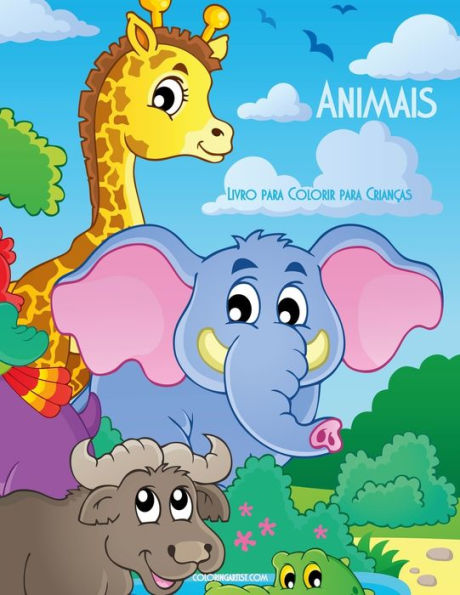 Livro para Colorir de Animais para Crianças 1