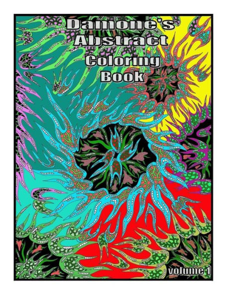 Damone's abstract coloing book one: book 1
