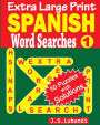 Extra Large Print SPANISH Word Searches