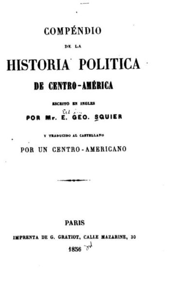 Compéndio de la historia política de Centro-América