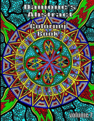 Title: Damones abstract coloring book 7: adult coloring book, Author: Damone T Heins