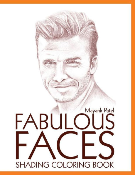 Fabulous Faces, Shading & Coloring Book