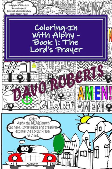 Coloring-In With Alphy - Book 1 - The Lord's Prayer: Handy Size Edition