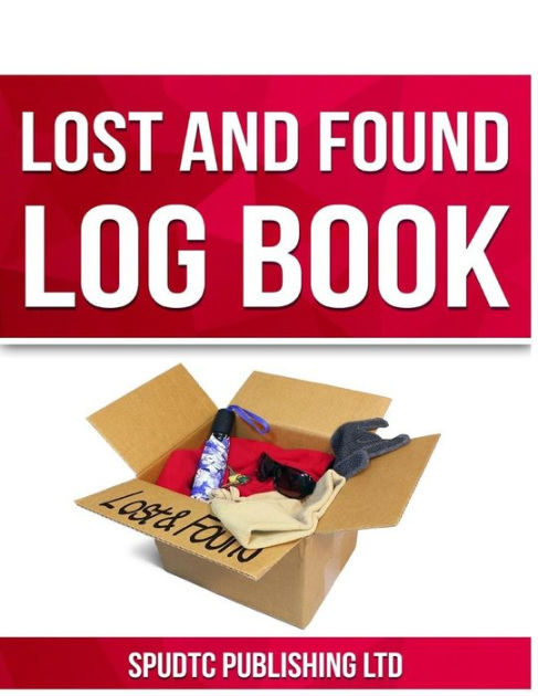 Lost and found log book by spudtc publishing ltd paperback barnes 