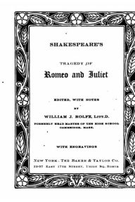 Title: Tragedy of Romeo and Juliet, Author: William Shakespeare
