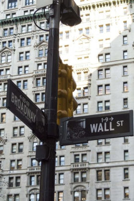 Wall Street Sign In New York City Journal 150 Page Lined Notebookdiarypaperback - 