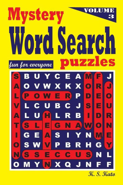 Mystery WORD SEARCH Puzzles Volume 3