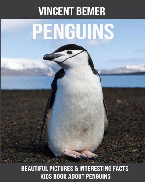 Penguins: Beautiful Pictures & Interesting Facts Kids Book About Penguins