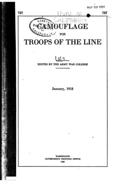 Camouflage for Troops of the Line