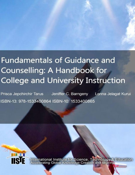 Fundamentals of Guidance and Counselling: A Handbook for College and University Instruction