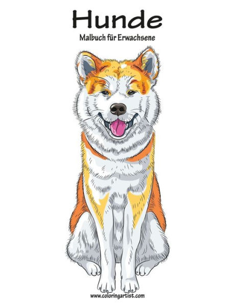 Hundemalbuch für Erwachsene 1