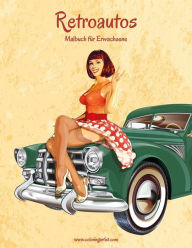 Title: Retroautos-Malbuch für Erwachsene 1, Author: Nick Snels