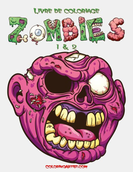 Livre de coloriage Zombies 1 & 2