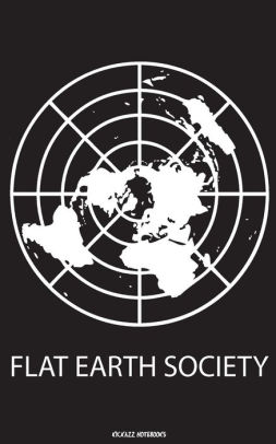 Flat Earth Society: Notebook by Kickazz 