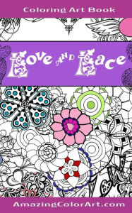 Title: Love and Lace Coloring Art Book - Pocket Size: By Amazing Color Art, Author: Amazing Color Art