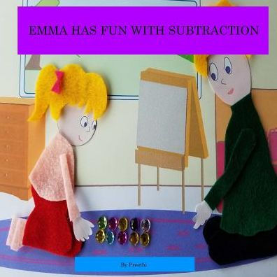 Emma has fun with subtraction