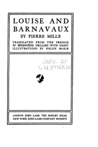 Louise and Barnavaux