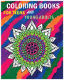 Coloring Books For Teens And Young Adults: Happy mandala coloring page (+100 Pages)